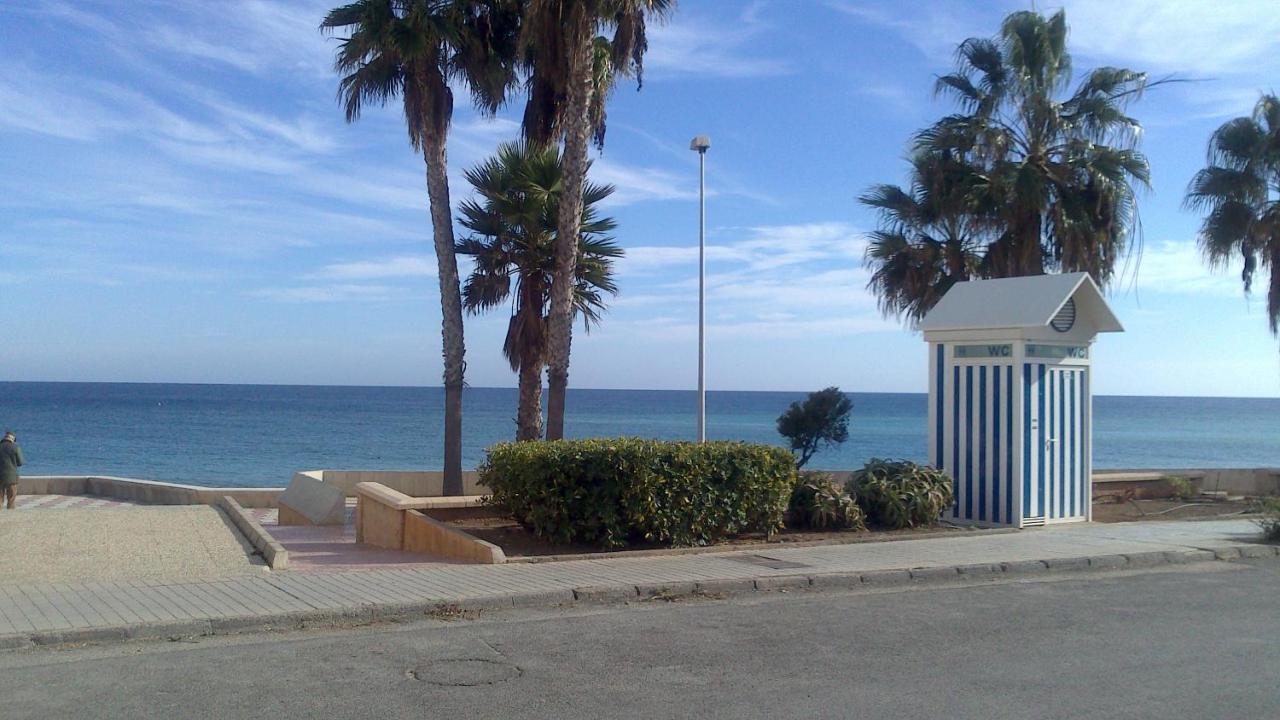 Apartamento Con Piscina Y Terraza A 50 Metros De La Playa Roquetas de Mar Eksteriør billede
